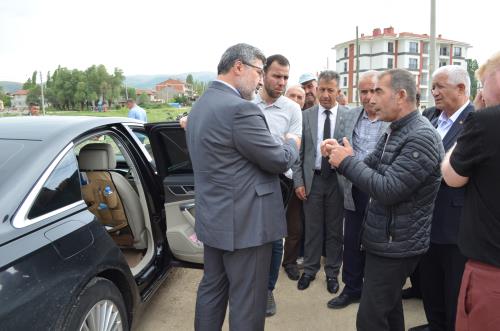 Millet Vekilimiz Ali ÖZKAYA nın Belediyemizi Ziyareti.